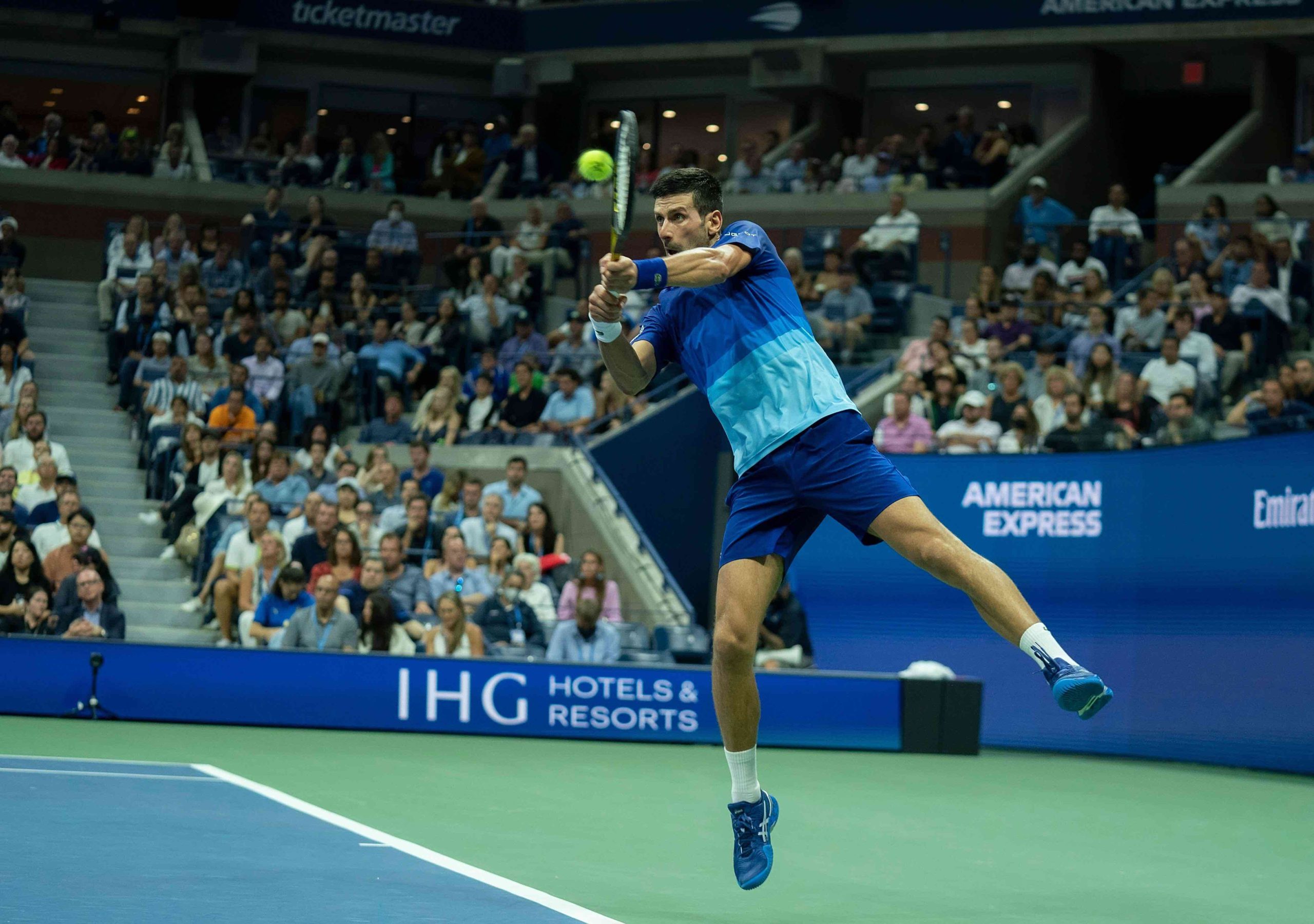 Novak Djokovic at the US Open