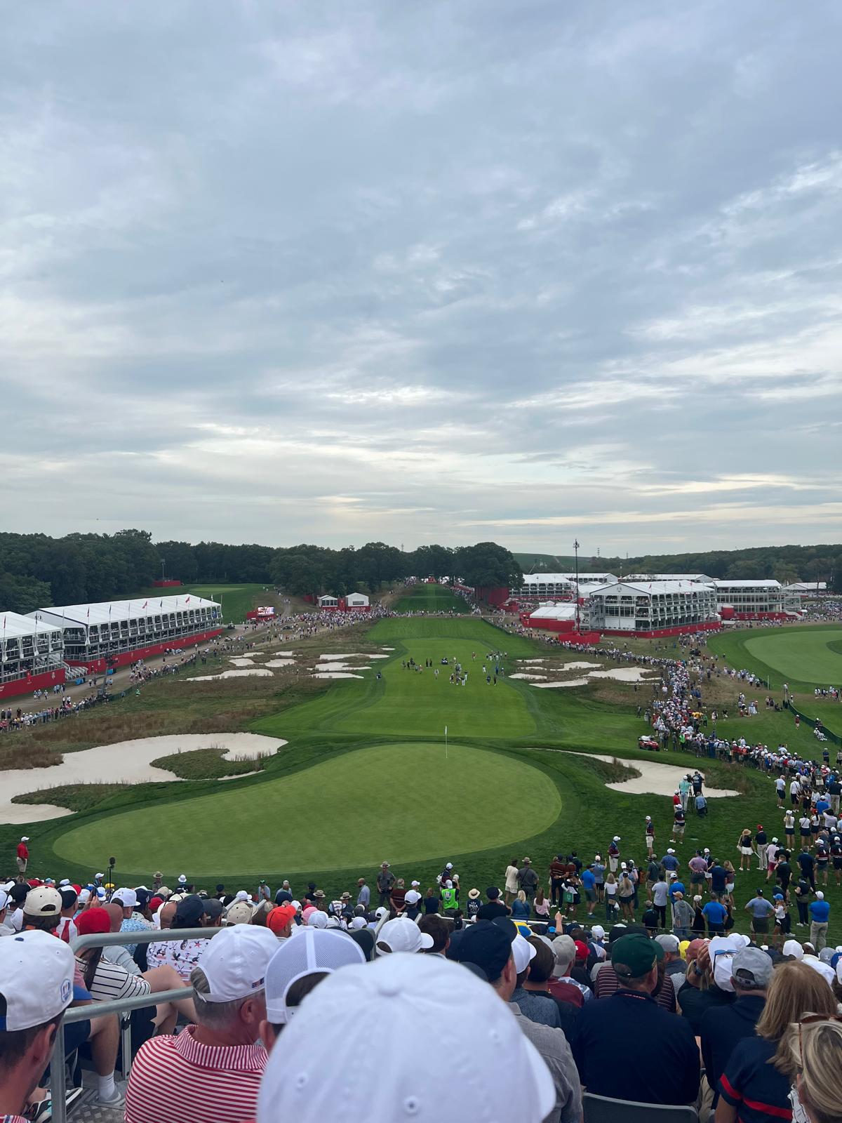 Watching the Ryder Cup live