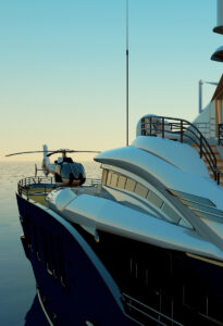 luxury Yacht charter plan
